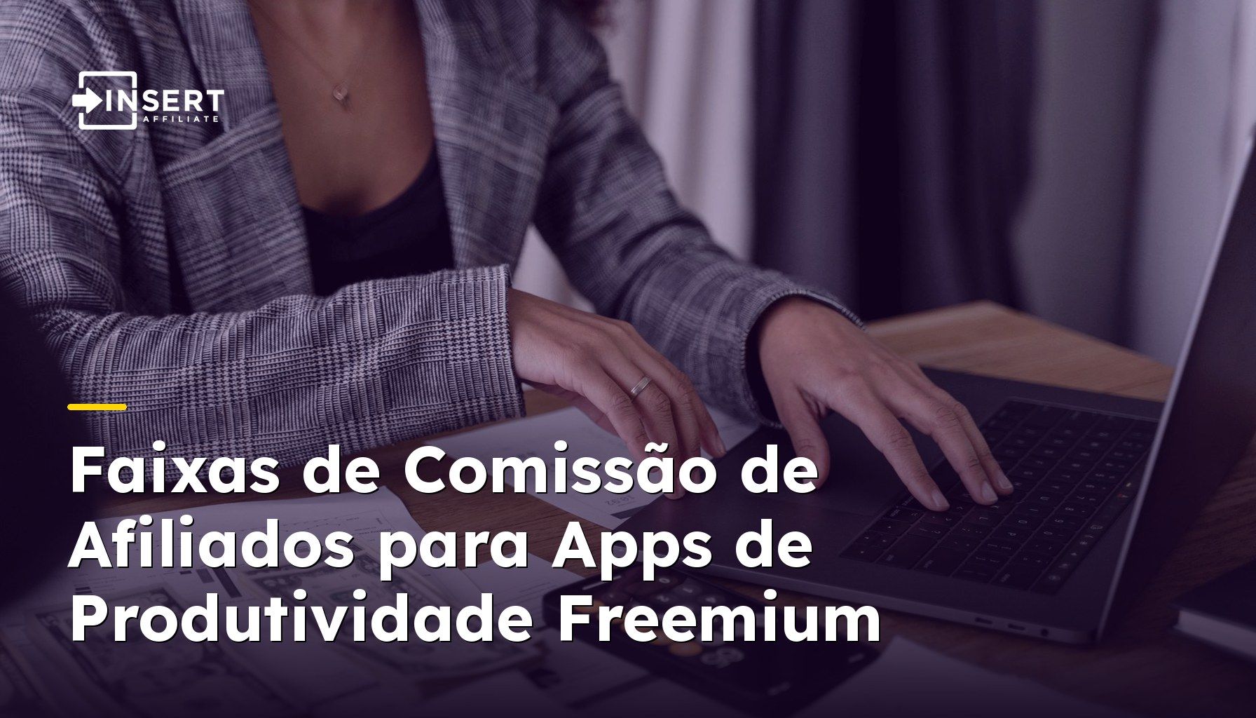 Faixas de Comissão de Afiliados para Apps de Produtividade Freemium