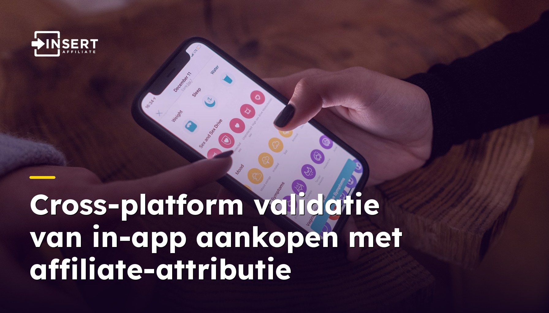 Cross-platform validatie van in-app aankopen met affiliate-attributie