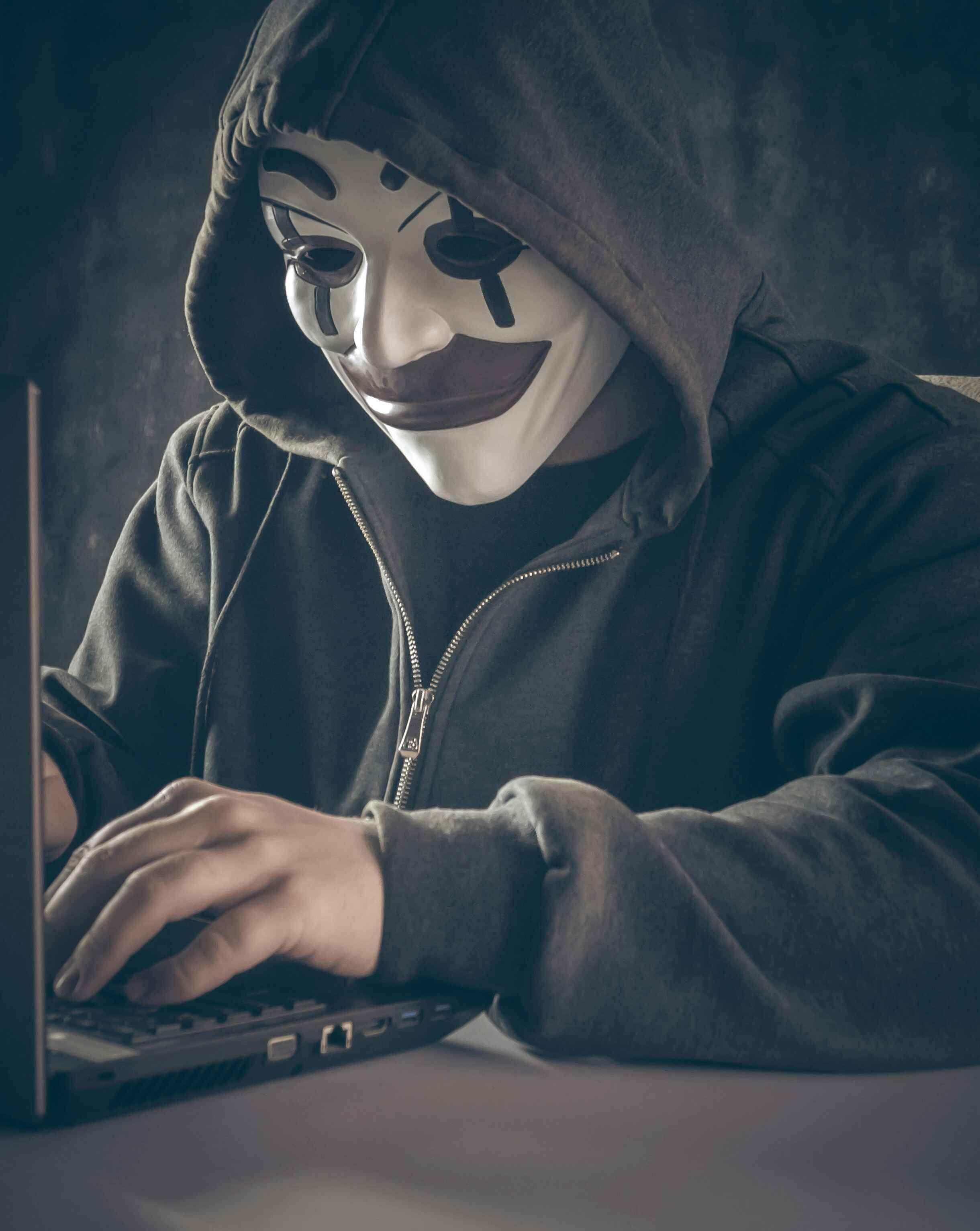 Hacker Clown Image