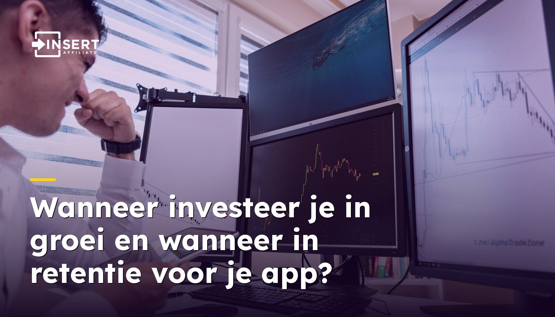 Wanneer investeer je in groei en wanneer in retentie voor je app?