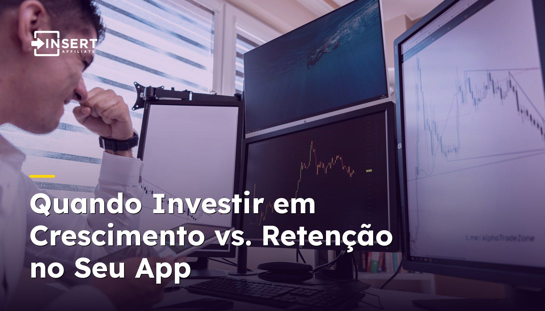 Quando Investir em Crescimento vs. Retenção no Seu App