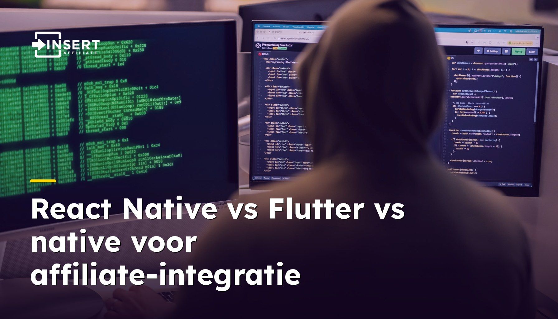 React Native vs Flutter vs native voor affiliate-integratie
