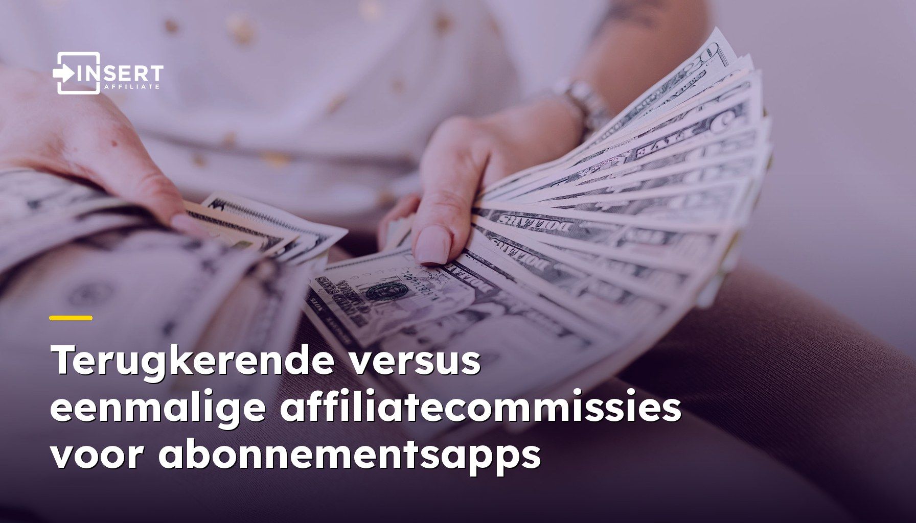 Terugkerende versus eenmalige affiliatecommissies voor abonnementsapps