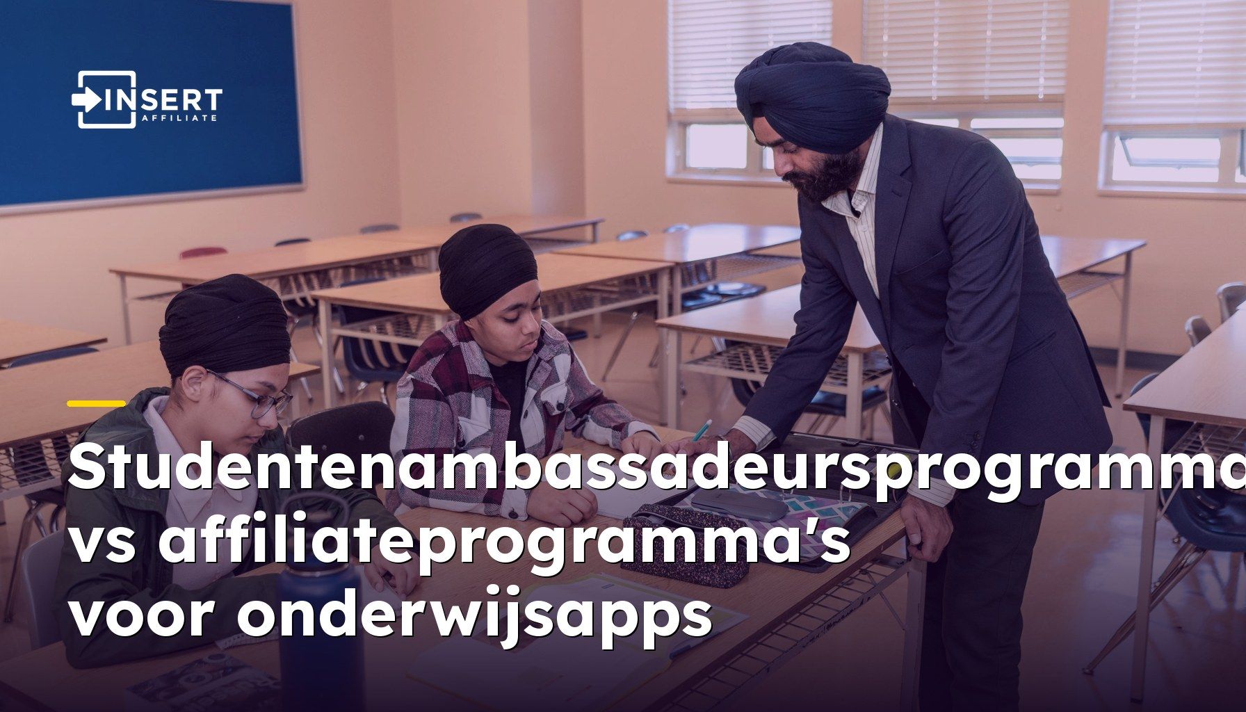 Studentenambassadeursprogramma's vs affiliateprogramma's voor onderwijsapps