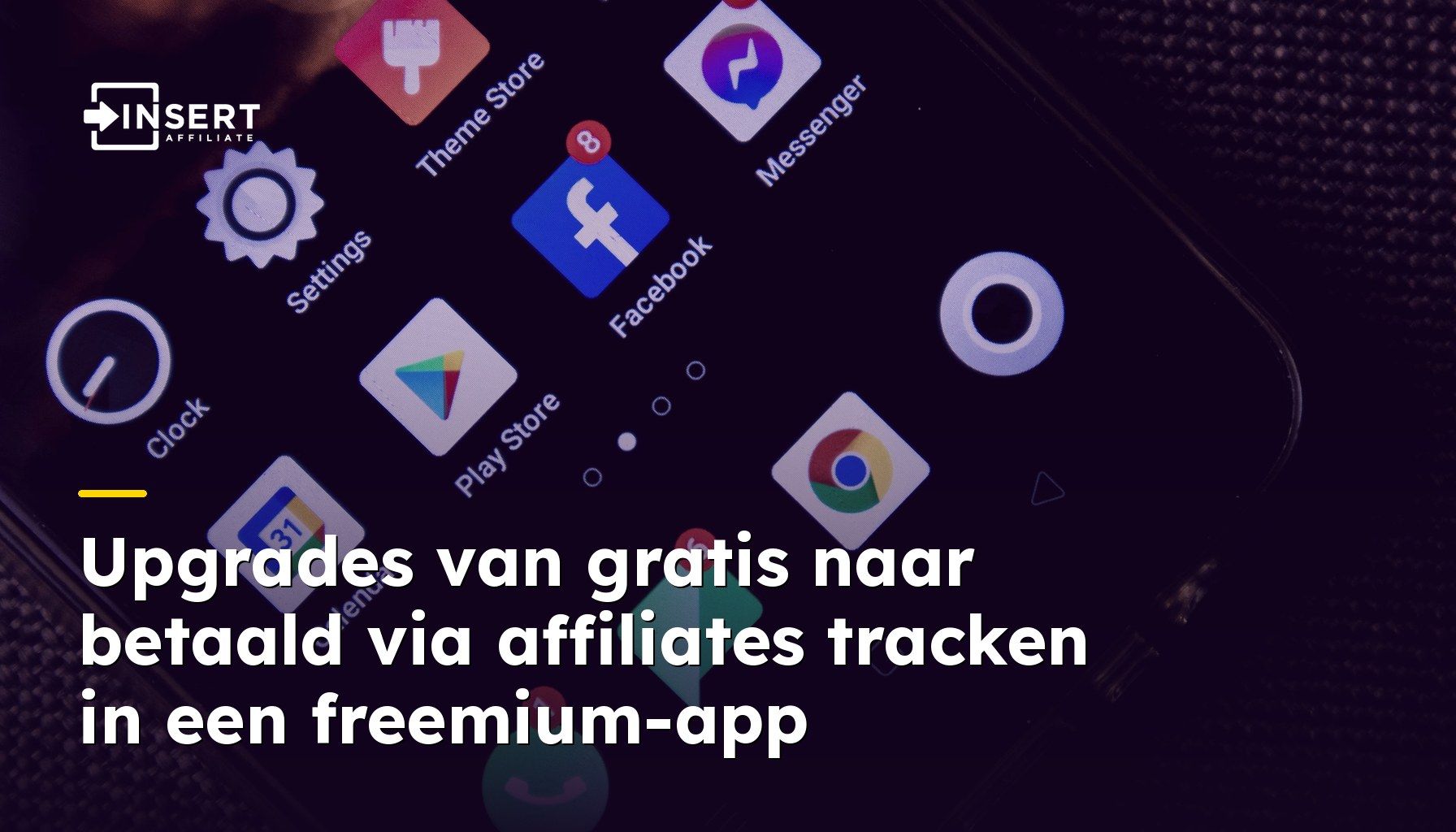 Upgrades van gratis naar betaald via affiliates tracken in een freemium-app