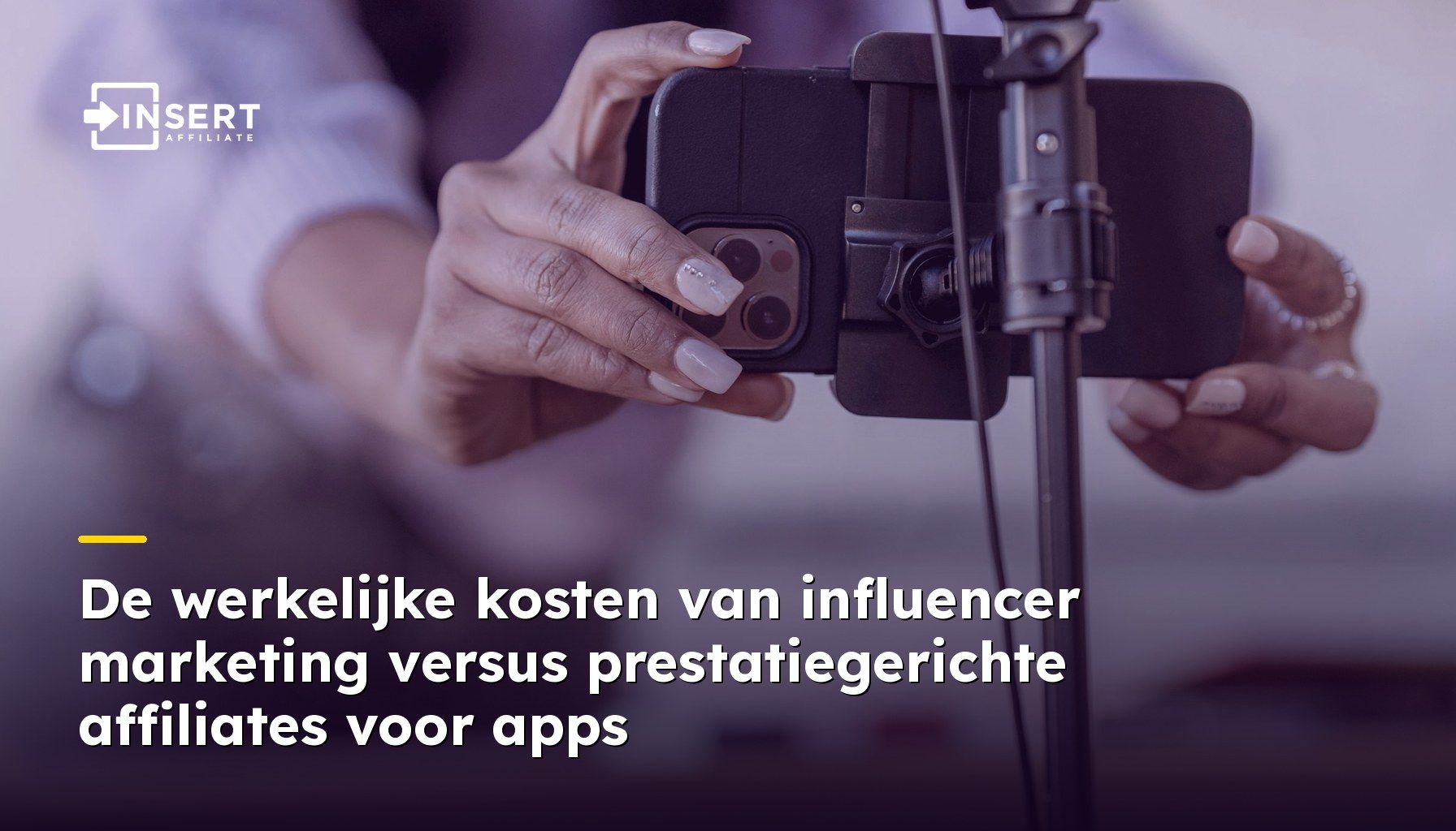 De werkelijke kosten van influencer marketing versus prestatiegerichte affiliates voor apps