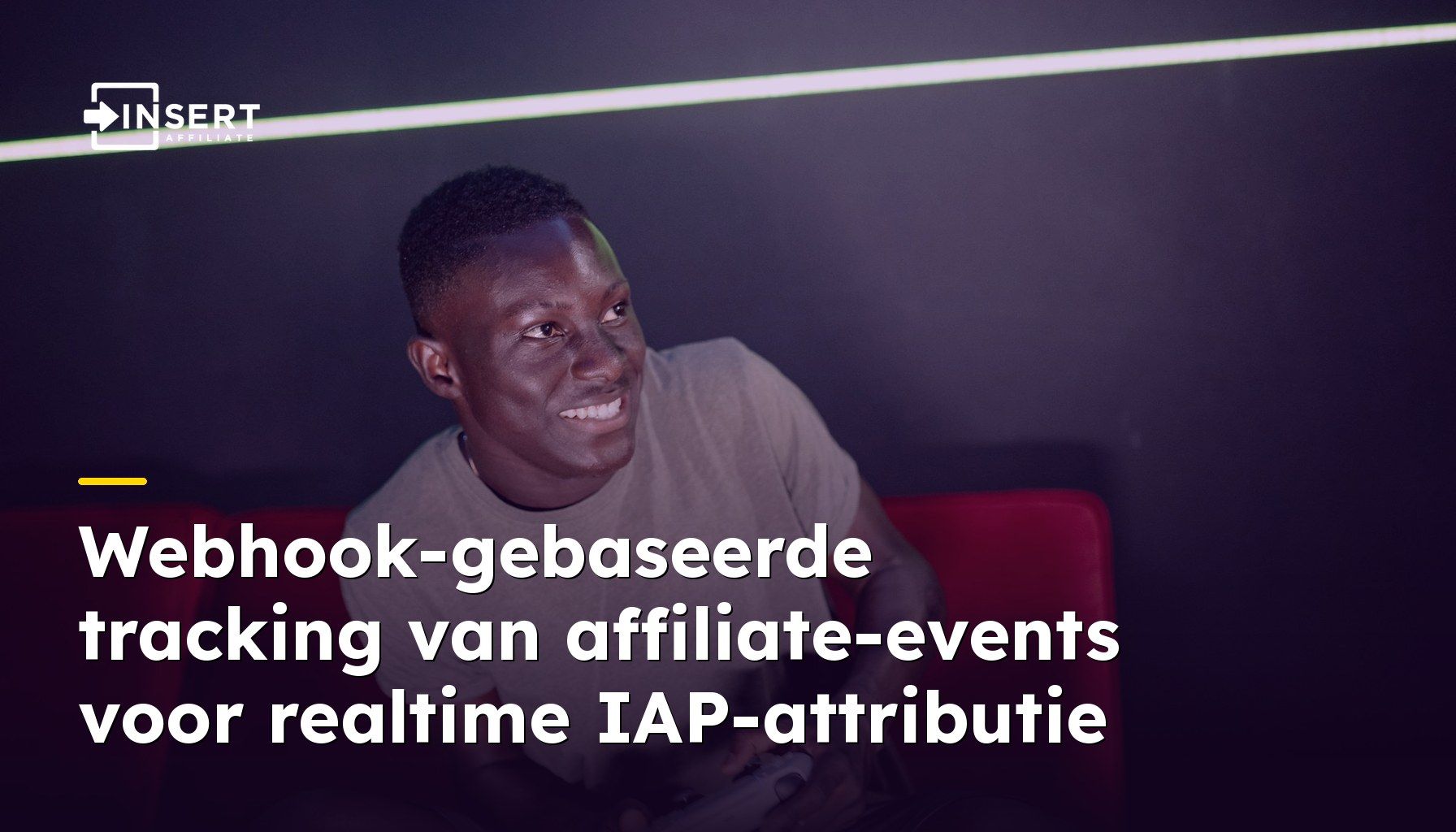 Webhook-gebaseerde tracking van affiliate-events voor realtime IAP-attributie