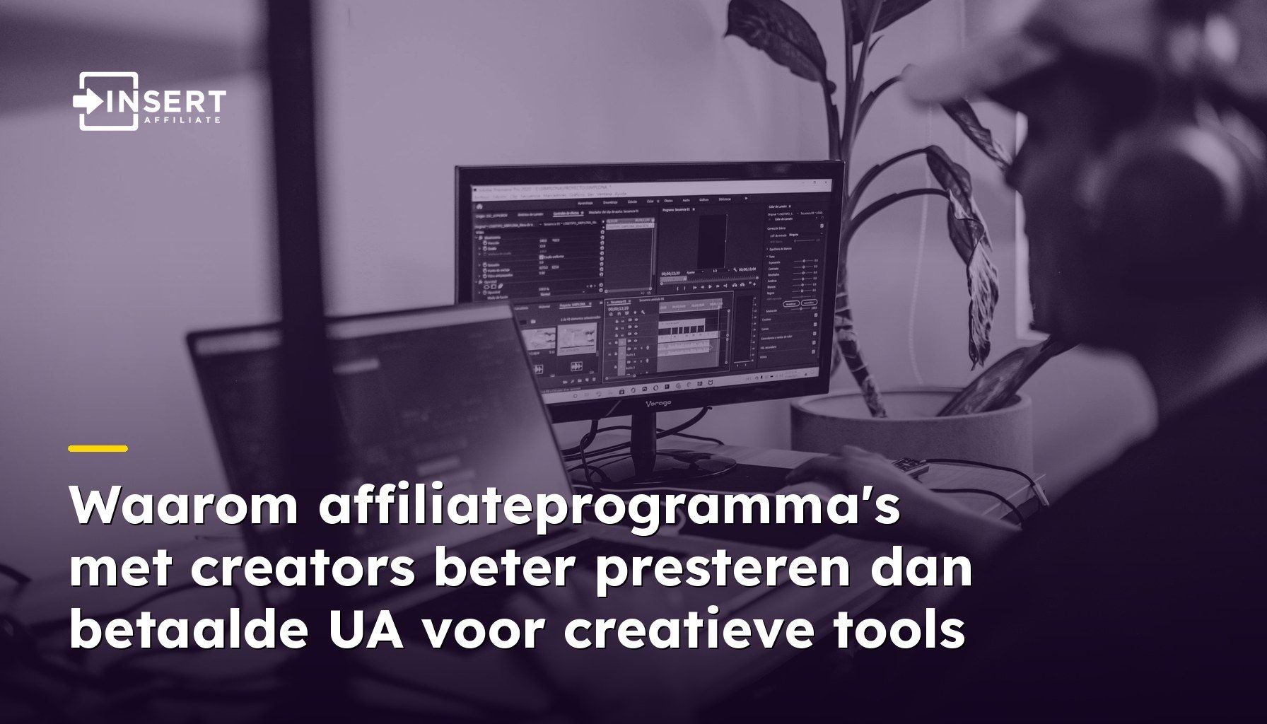 Waarom affiliateprogramma's met creators beter presteren dan betaalde UA voor creatieve tools
